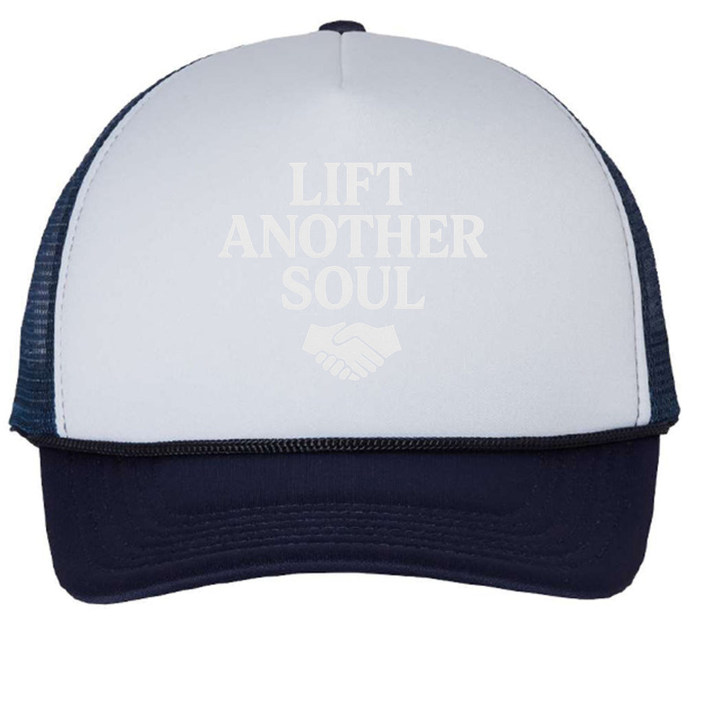 White/ Navy - FRONT